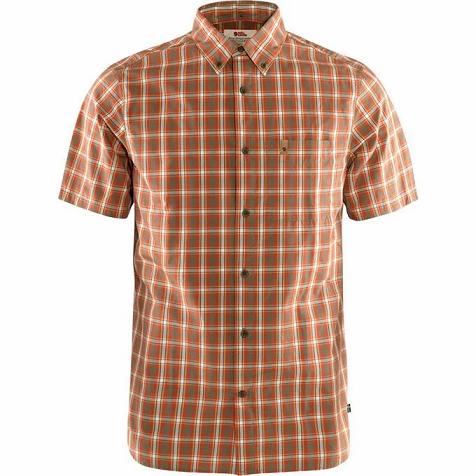 Fjallraven Övik Shirts Light Olive Singapore For Men (SG-451322)